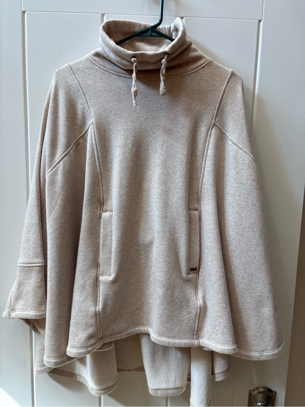 UGG Cream Drawcord Funnel-Neck Pullover